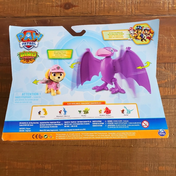 Skye PAW Patrol Dino Rescue Pup & Dino - Picture 2 of 5